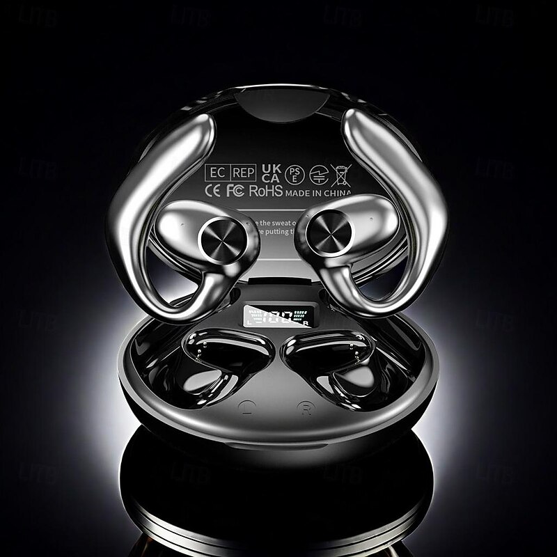 2024 Bone Conduction Headphone Ear Hook Bluetooth 5.2 Sports Stereo HIFI for Apple Samsung Huawei Xiaomi MI Everyday Use Mobile Phone Office Business Travel Entertainment Car Motorcycle