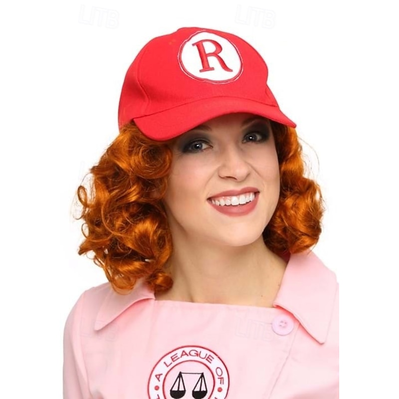 League of Their Own Dottie Wig Halloween Cosplay Party Wigs2