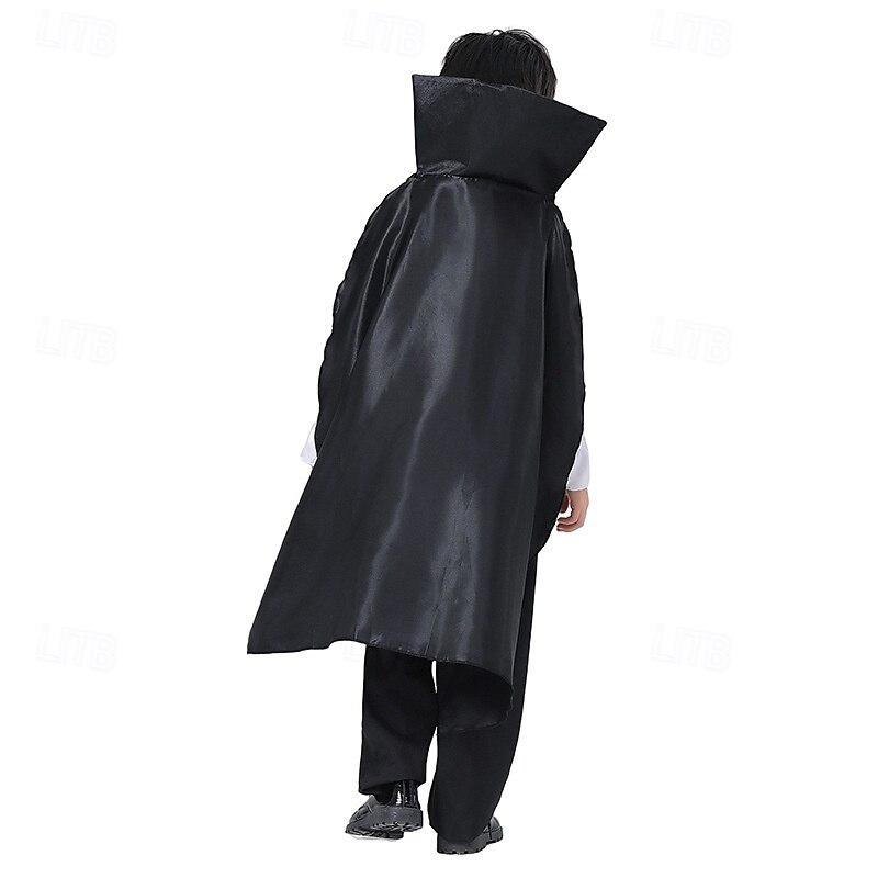Vampire Halloween Costume Medieval Kid's Boys' Carnival Masquerade Easy Halloween Costumes Dress Up4