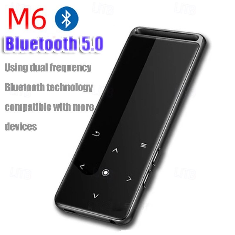 Bluetooth 5.0 Lossless MP3 Player HiFi Portable Audio Walkman FM Radio EBook Voice Recorder MP3 Music Playe3
