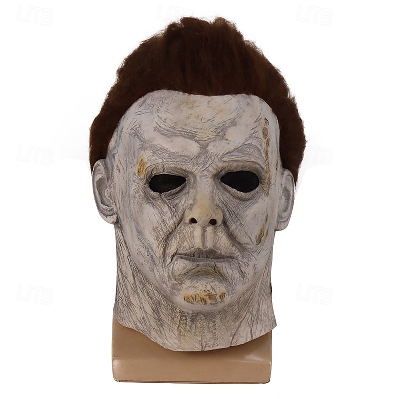 Ghost Zombie Michael Myers Halloween Mask Halloween Props Halloween Scary Costume Adults' Men's Women's Halloween Carnival Easy Halloween Costumes Dress Up3