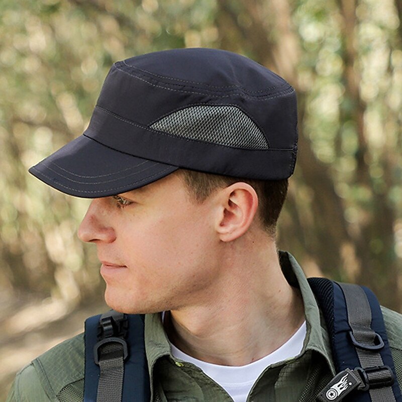 Baseball Cap Sun Hat Visor Sunscreen Breathable Summer Mesh Men's Fishing Activity2