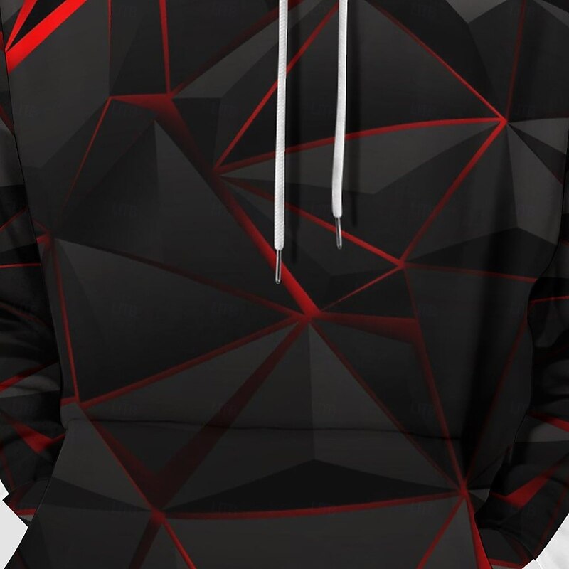 Men's Graphic Gothic Horror Hoodie Hoodies Sweatshirt Fashion Daily Long Sleeve Hooded Vacation Streetwear Black 3D Print Printing Fleece Winter Spring &  Fall Designer3