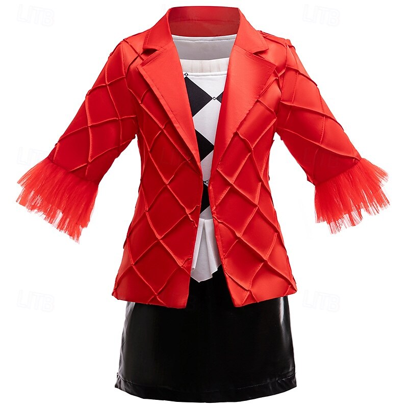 Joker: Folie à Deux Harley Quinn Suits & Blazers Cosplay Movie Cosplay for Girls' Kids Masquerade Party / Evening