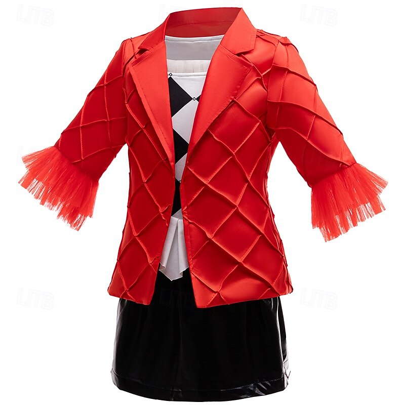 Joker: Folie à Deux Harley Quinn Suits & Blazers Cosplay Movie Cosplay for Girls' Kids Masquerade Party / Evening2