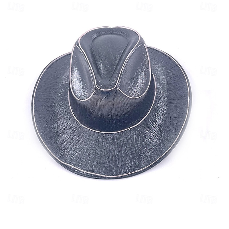 Cowgirl Hat Fedora Light Up Cowboy Hat Glowing Fedora Hat Glow In the Dark for Music Festivals Sparkly Glowing Cowboy Hat Versatile4