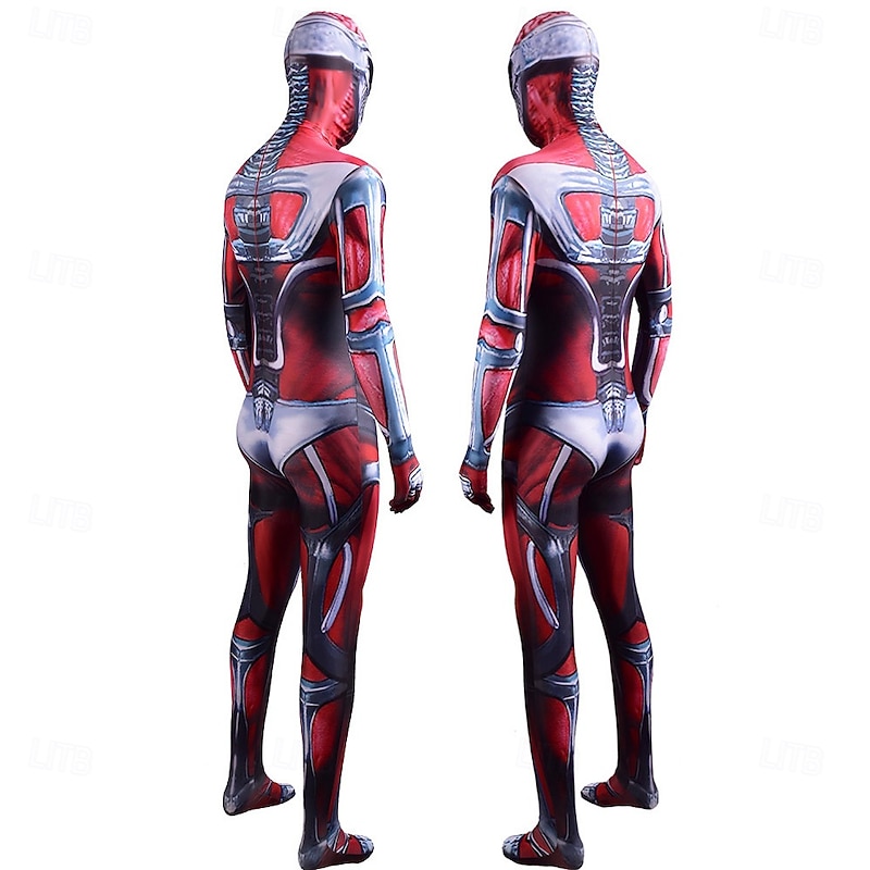 Mighty Morphin Power Rangers Lord Zedd Cosplay Costume Jumpsuit Cosplay Movie Cosplay for Men's Boys Girls' Kid's Adults' Carnival Masquerade Event / Party Masquerade4