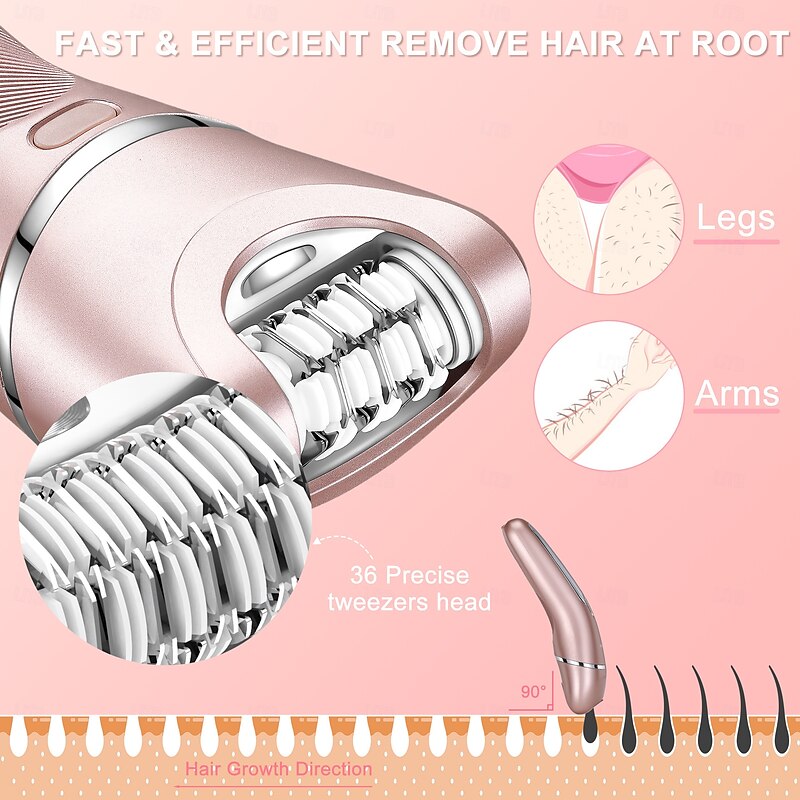 Electric Shaver For Women Household Epilator Painless Electric Razor Gifts For Women3