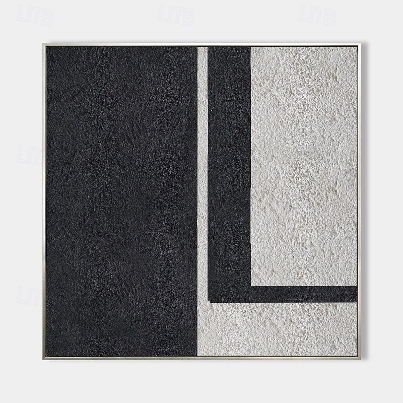 Oil painting handmade Beige Wabi Sabi oil painting hand painted Wall Art Black Beige Abstract Painting Large Black Minimalist Wall Art Beige Textured Canvas Painting Neutral Wall Art Decor