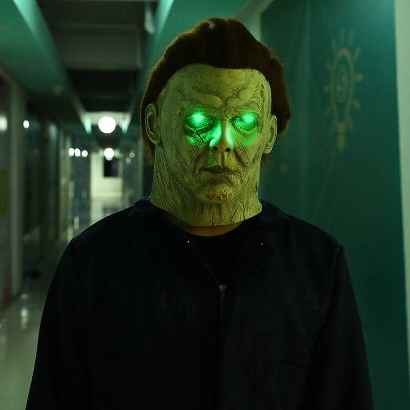 Ghost Zombie Michael Myers Halloween Mask Halloween Props Halloween Scary Costume Adults' Men's Women's Halloween Carnival Easy Halloween Costumes Dress Up2