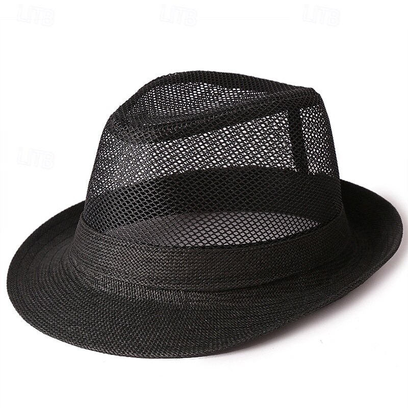 Sun Hat Bucket Hat Hat Sunscreen Breathable Summer Spring Mesh Men's Fishing Activity3