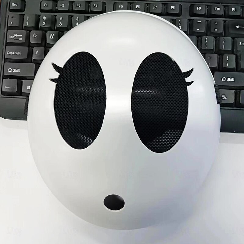 Shy Guy Halloween Mask Halloween Props Halloween Funny Adults' Men's Women's Unisex Halloween Carnival Easy Halloween Costumes Dress Up3