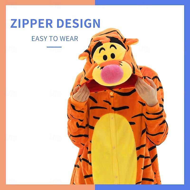 Kid's Adults' Cartoon Group Costume Nightwear Onesie Pajamas Carnival Costume Animal Onesie Pajamas Kigurumi Pajamas Funny Costume For Men and Women Boys and Girls Carnival Cartoon3