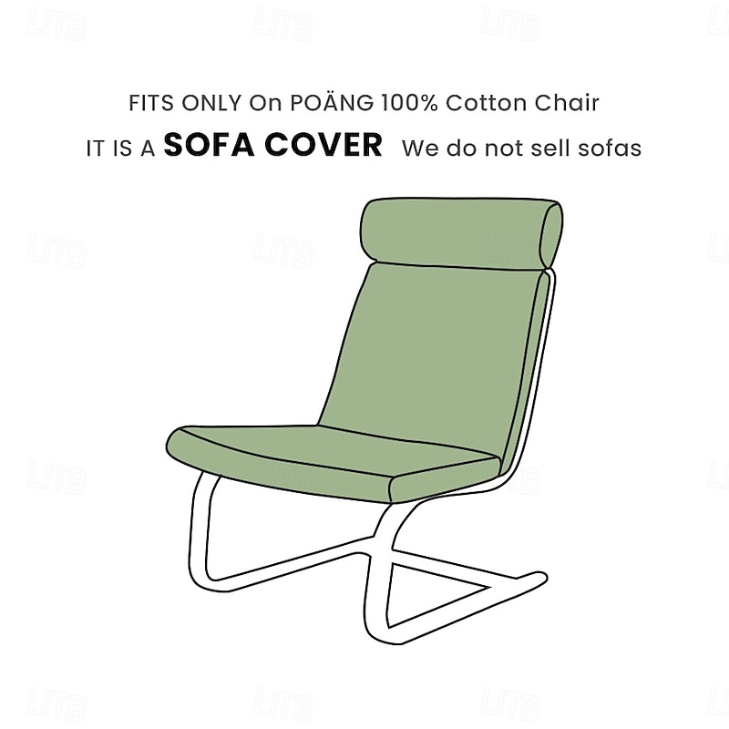 100% Cotton Chair Cushion Cover Solid Color Quilted Cotton with Pillowcase POcover LITB PRIME cover2