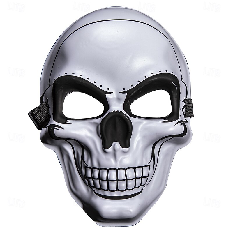 Skeleton Skull Ghost Halloween Mask Halloween Props Halloween Scary Costume Adults' Men's Women's Halloween Carnival Easy Halloween Costumes Dress Up2