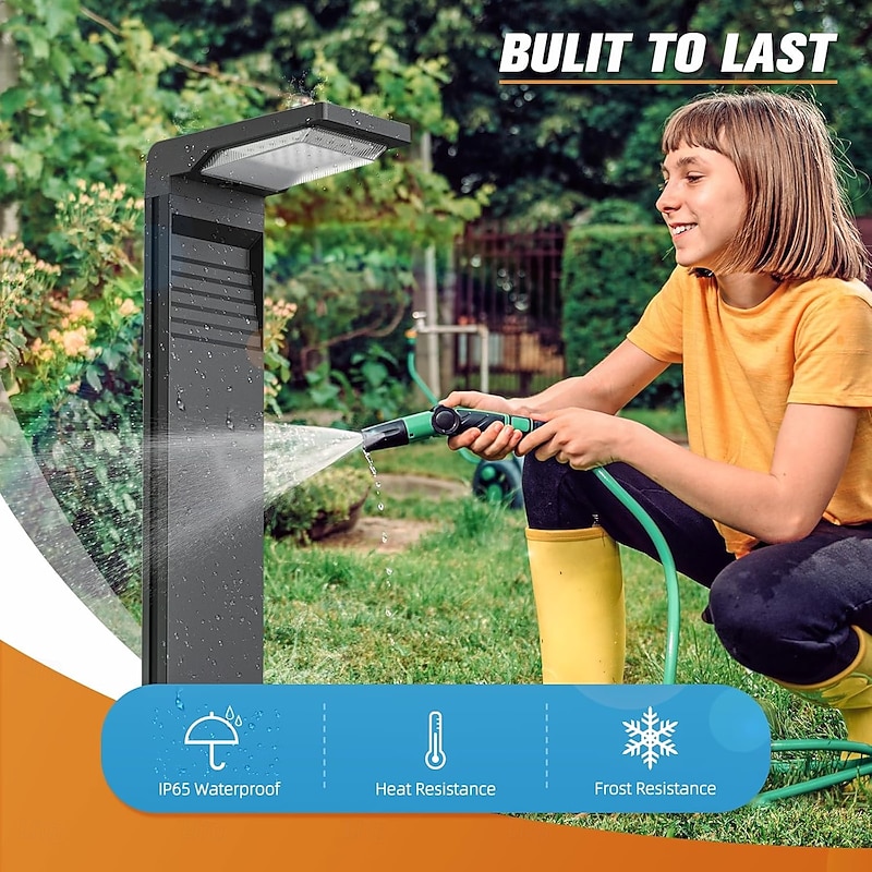 LED Solar Pathway Lights Outdoor Waterproof Bright Landscape Path Lights for Yard Patio Backyard Lawn Driveway Walkway Garden Decorative with Warm and Cool White Light4