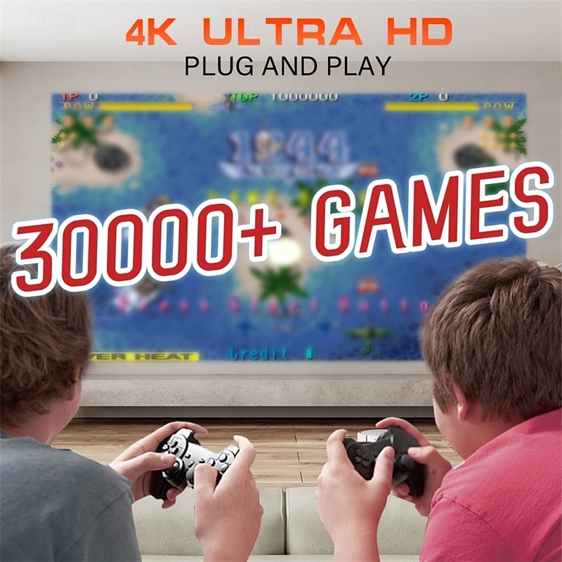 Android 11 Gaming Projector P30MAX 64GB TF Card Wireless Gaming Controller Dual WIFI 1280*720P Home Theater Portable Projector2