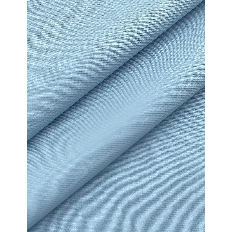 Men's Casual Beach Wedding Suits Notch Lapel Sky Blue Fashion Casual Solid Colored Standard Fit 3 Piece Single Breasted One-button3