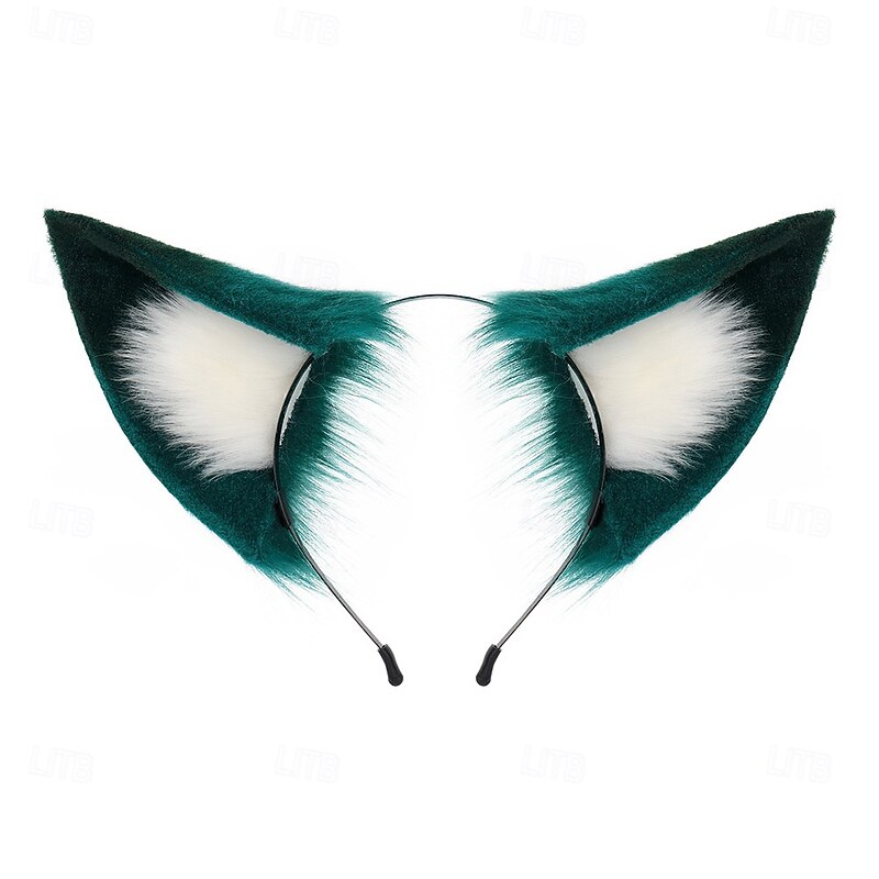 Honkai Star Rail Yukong Cosplay Plush Fox Ear and Tail Yu Kong Headwear Carnival Party Role Play Game Costumes Accessories2