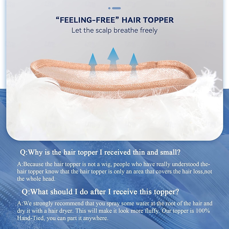 Women's Remy Human Hair Toupees Straight Capless Women / Classic / Best Quality Party / Party / Evening / Evening Party2