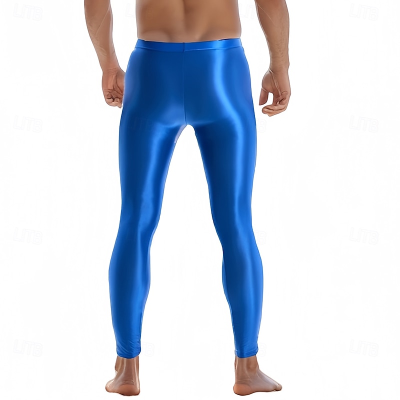 Dance Costumes Activewear Pole dance Pants Pure Color Men's Performance Training High Nylon2