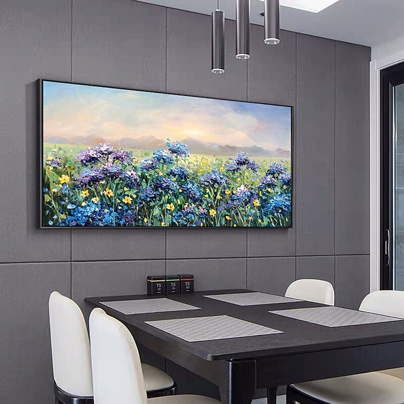 Mintura Handmade Flowers Landscape Oil Paintings On Canvas Wall Art Decoration Modern Abstract Picture For Home Decor Rolled Frameless Unstretched Painting4