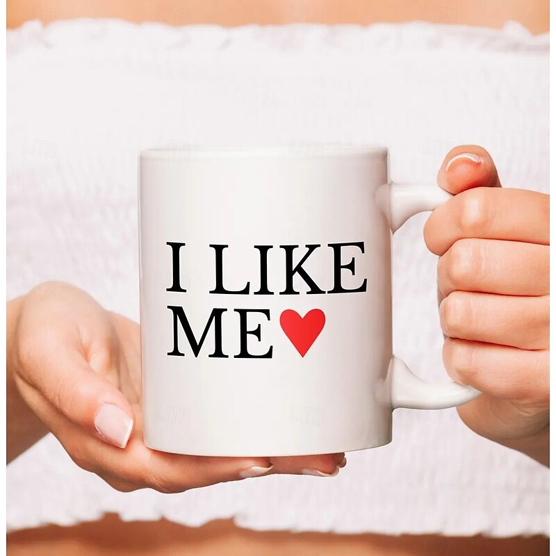 I Like Me Mug - Self-Love Coffee Cup with Inspirational Quote - Deadpool Movie Quote Mug - Positive Affirmation & Funny Gift