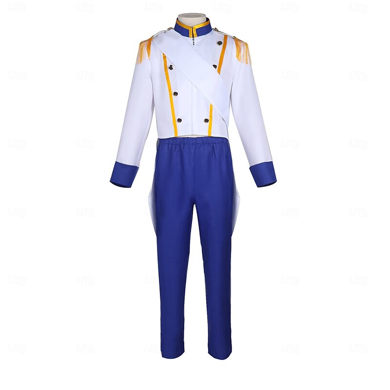 The Little Mermaid Prince Eric Cosplay Costume Outfits Cosplay Costume Movie Cosplay for Men's Adults' Carnival Party / Evening Bachelorette Party2