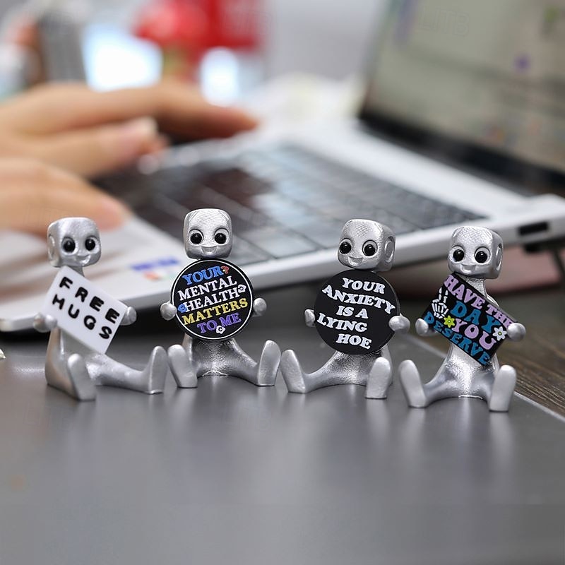 Anxiety Relief Desk Robot-Best Gifts Fun Fidget-Robot Party Favors for Anxiety Relief and Office Desk Accessories 2025 - $12.49