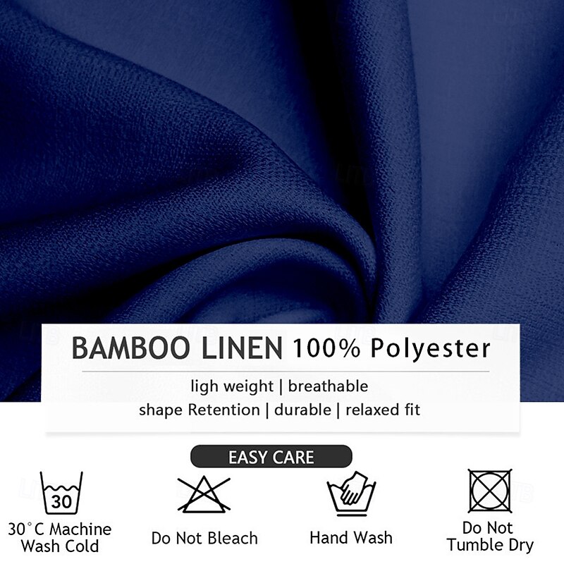 American Independence Day Men's Flag American Flag Patriotic Button Up Shirt Long Sleeve Casual Vacation Daily Summer Spring &  Fall Grandad Collar Band Collar 3D Print Blue3