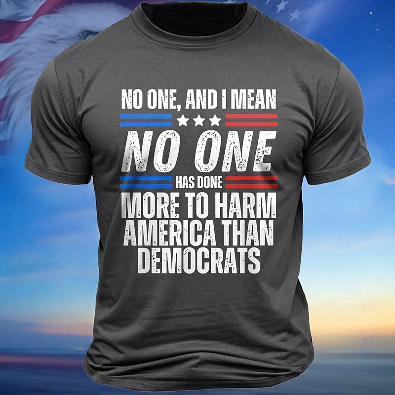 Men's Letter Printed T Shirt Tee Top 100% Cotton Short Sleeve Graphic Shirt Black Dark Grey Army Green Comfortable Tee Vacation Street Fashion Designer Clothing3