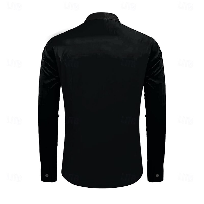 Halloween Men's Grimace Halloween Costumes Button Up Shirt Long Sleeve Horror Party Evening Wear Fall Winter Spring & Summer Shirt Collar 3D Print Orange2