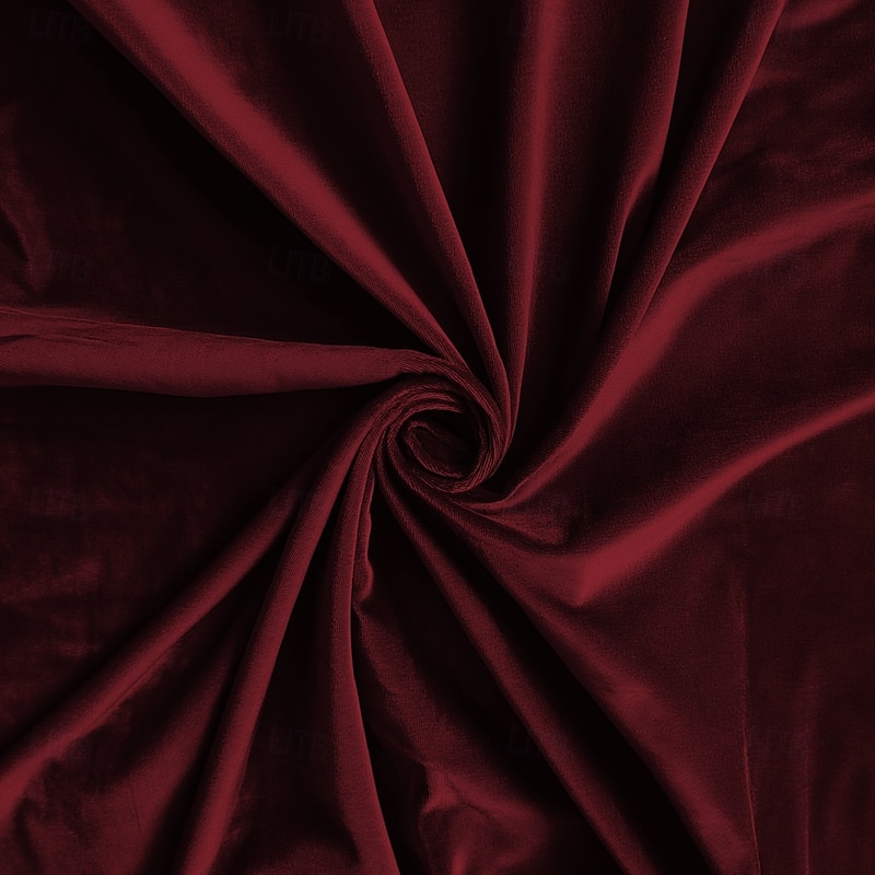 Men's Blazer Jacket Tuxedo Closure collar Vintage Party Velvet Patchwork Solid Colored Blazer Black Burgundy Standard Fit3