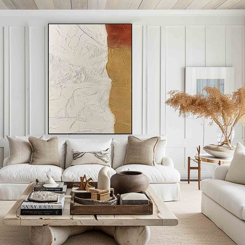 Large abstract brown Painting handmade Abstract oil painting hand painted Beige Painting handmade wabi sabi artwork oil painting Textured Oil Painting Beige Oil Painting Modern decor3