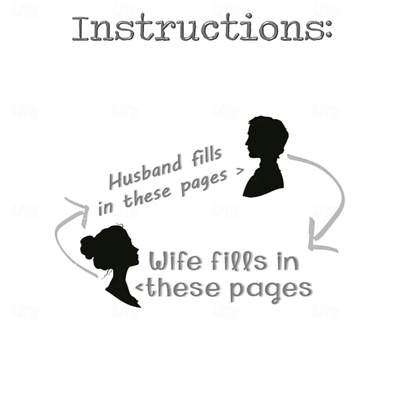 Wife Husband Back Forth Love Journal A Couple's Love Journal, Husband Wife Back & Forth Journal Paperback, Deepen The Relationship, Help Couples to Understand Each Other Better2