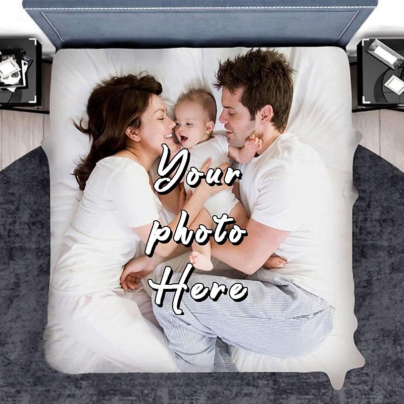 Customised Printed Bedding Set Best Graduation Gift Personalized Gift Duvet Cover Set Bedding Set for a Stylish Bedroom2