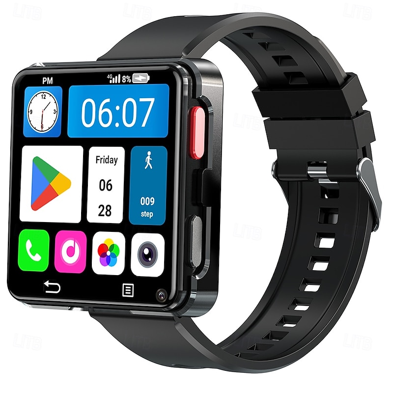 New S998 4G Smart Watch Android 11.0  MTK6739 Quad Core 3GB/32GB 2.64 HD Large Screen Smartwatch 5.0MP Dual Camera 1200mAh Google Play IP67 Android Smartwatch2