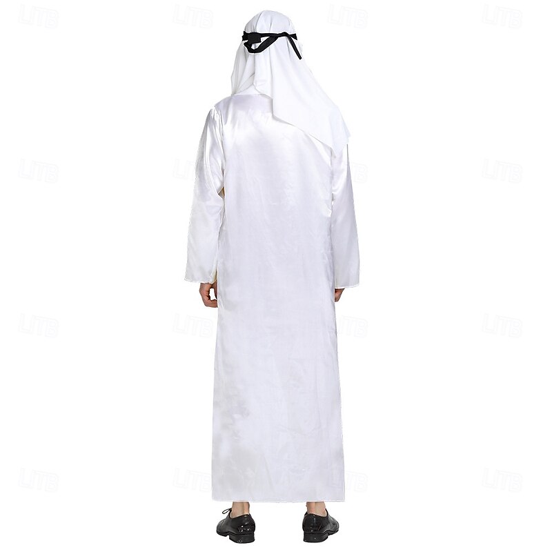 Arabian Princess Arabian Prince Halloween Dress Cosplay Costume Halloween Props Carnival Costume Cosplay Adults' Men's Mardi Gras Performance Party Halloween Easy Halloween Costumes Dress Up4