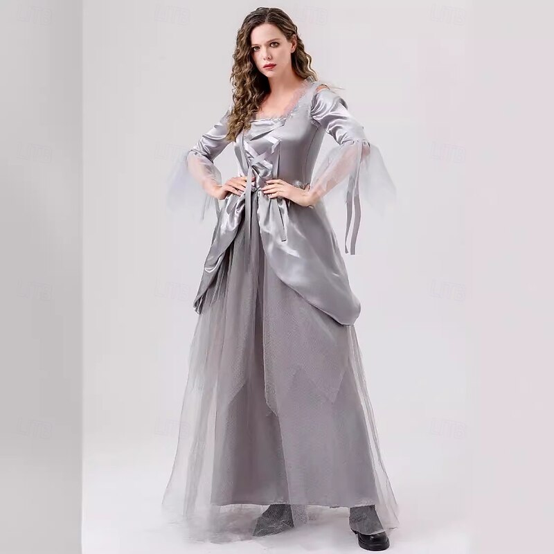 Ghost Bride Halloween Costume Tutu Dress Up Adults' Women's Carnival Masquerade Party Easy Halloween Costumes Dress Up4