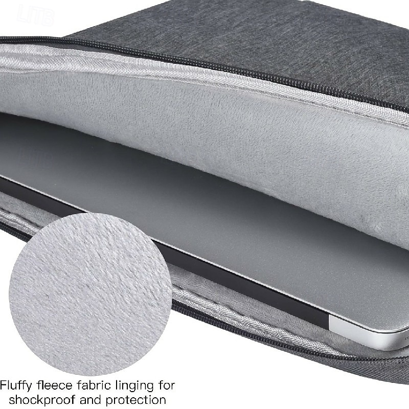 Laptop Sleeve Case with Handle for 13/14/15.6 Inch Laptop Computer Case Water-Resistant Laptop Bag3