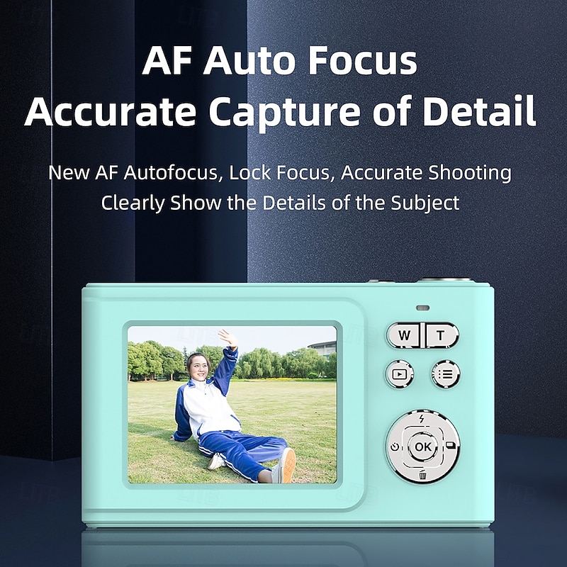 Digital Camera 16x Zoom Compact Digital Camera 1080P Travel Camera for Beginner Photography Point and Shoot Camera4