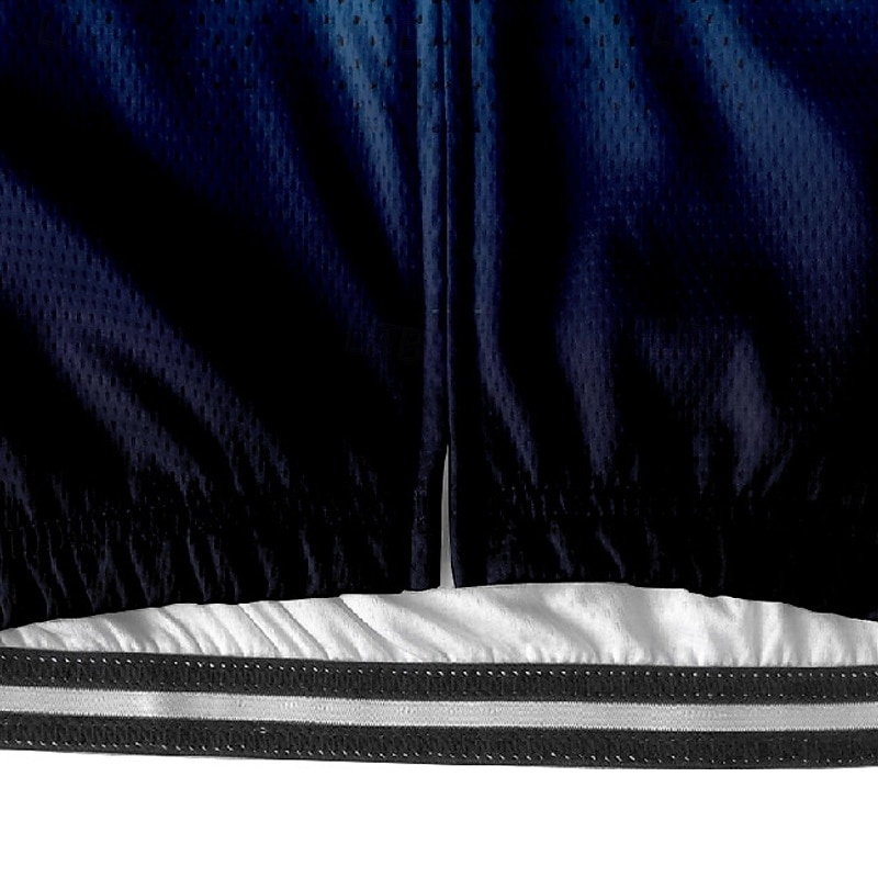 Men's Cycling Jersey Gradient Letter & Number Short Sleeve Bike Tee Tshirt Jersey with 3 Rear Pockets Mountain Bike MTB Quick Dry Anatomic Design Wicking Breathable Sports Red Blue Purple Clothing4