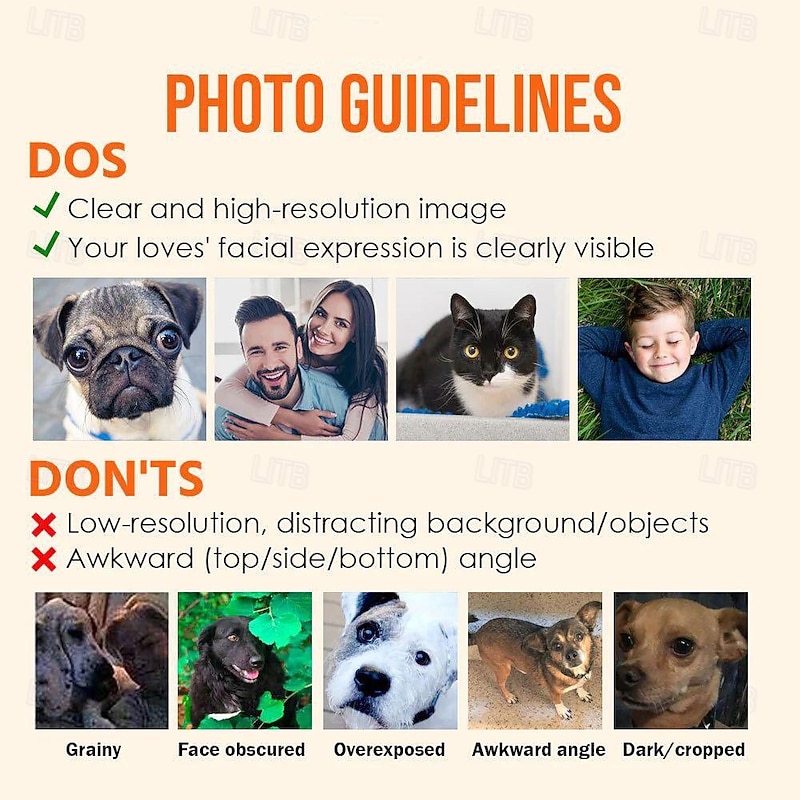 Personalized Light Up Photo Frame Custom Acrylic Night Light with Dog Pet Picture ”I Am Always With you“ Light Up Lamp Plaque Decor Gifts for Birthday Presents Gift for Dog Pets Lovers4