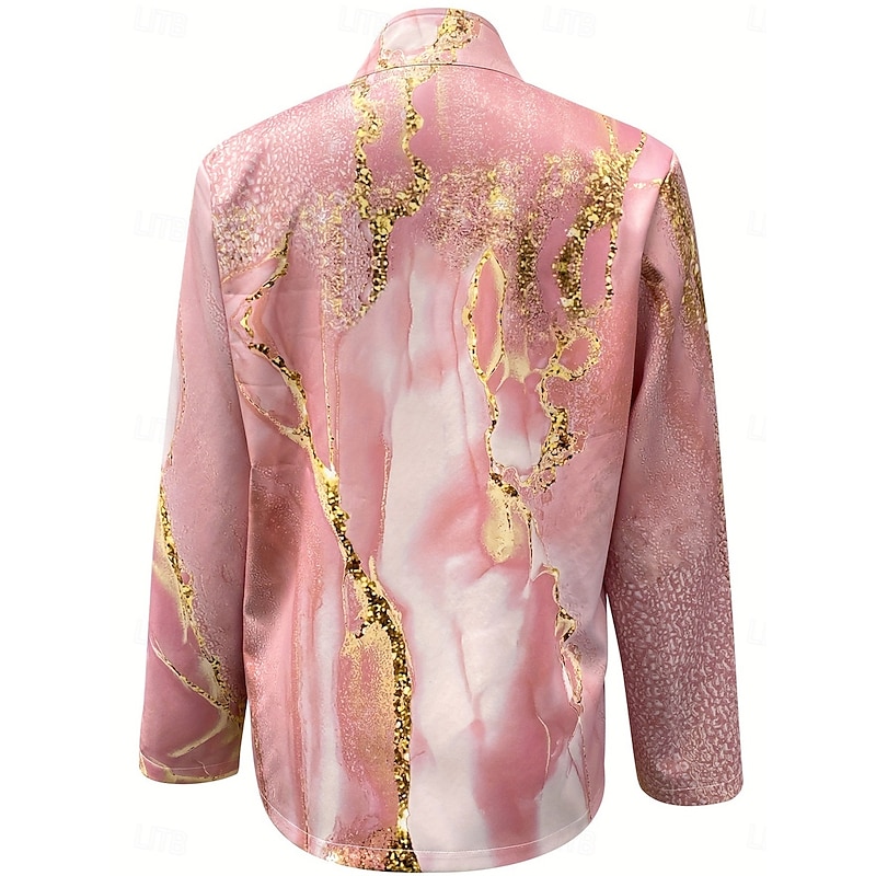 Women's Casual Jacket Adjustable Solid Color Comfortable Fashion Regular Fit Outerwear Long Sleeve Spring Pink S2