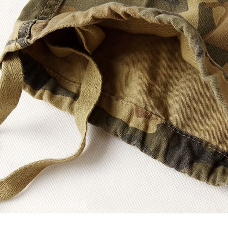 Men's Cargo Pants Tactical Pants Trousers Buttons Multi Pocket Camo Plain Wearable Outdoor Daily Camping & Hiking Fashion Classic Yellow camouflage Grass Green 15