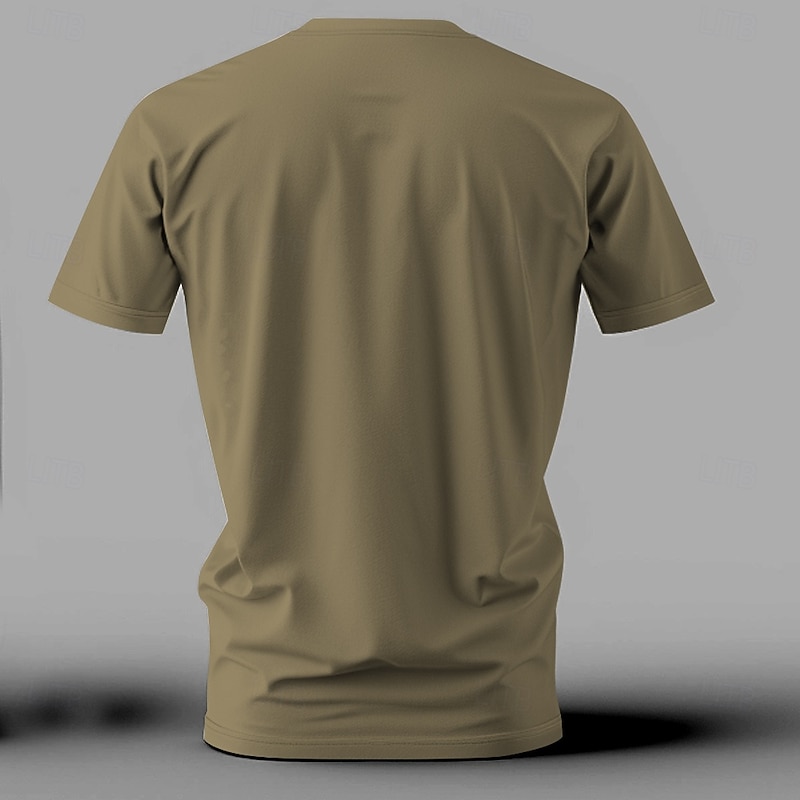 Men's Rooster Funny T Shirt Short Sleeve T shirt 3D Print Crew Neck Shirt Retro Vintage Casual Street Style Sports Outdoor Holiday Going out Brown Spring & Summer Clothing Apparel S M L XL 2XL 3XL2