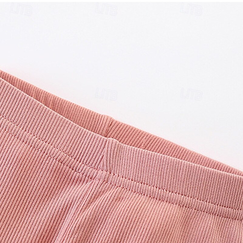 Easter Girls' 3D Cartoon Rabbit Sports Suit Tracksuits Sweatshirt Set Long Sleeve Spring Fall Daily Casual Comfort Kids 4-12 Years Crew Neck Outdoor Vacation Sports Tailored Fit3