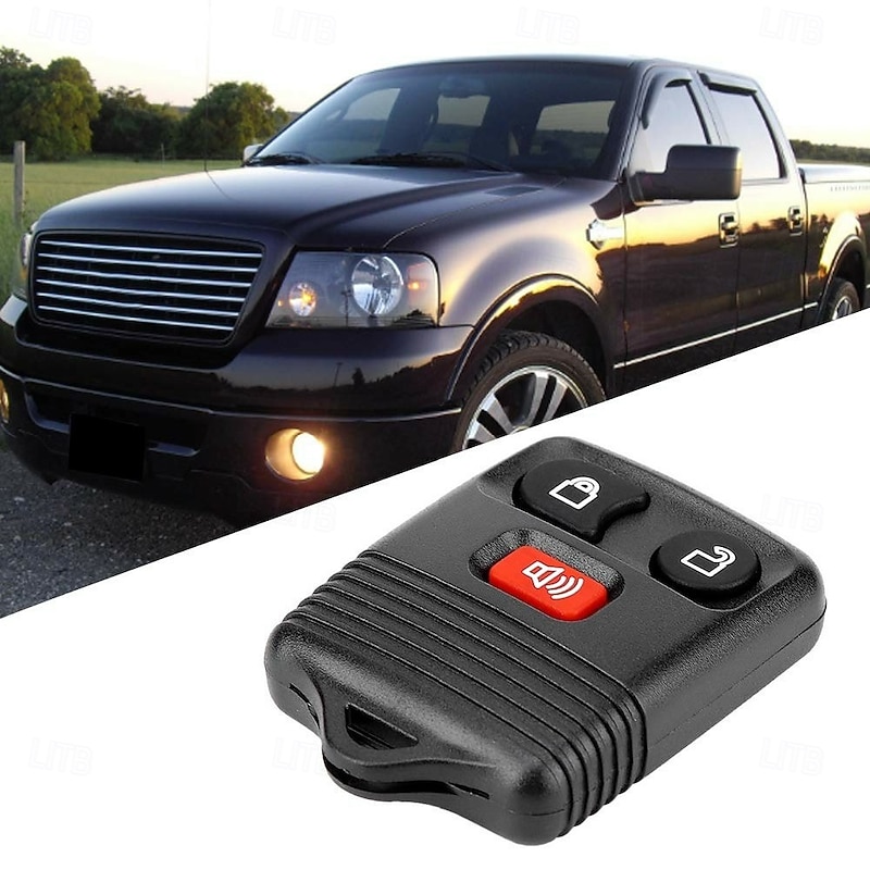 Key Fob Keyless Entry Fits for Ford F150 F250 F350 Explorer Expedition 1998-2016 / Ranger Escape Edge E150 Freestar / Lincoln Navigator Mercury Mazda 3 Button Remote Control Replacement2