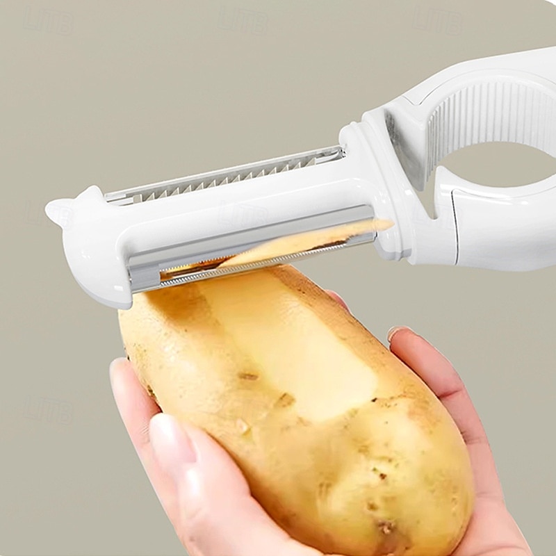 5 in 1 Peeler Multifunctional Apple Peeler Portable Peeler Lid opener And Silk Slicer Household Silk Slicer And Peeler