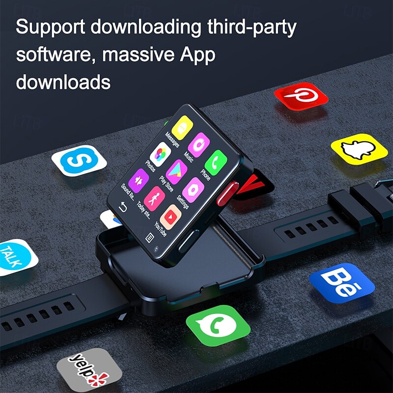 New S998 4G Smart Watch Android 11.0  MTK6739 Quad Core 3GB/32GB 2.64 HD Large Screen Smartwatch 5.0MP Dual Camera 1200mAh Google Play IP67 Android Smartwatch4